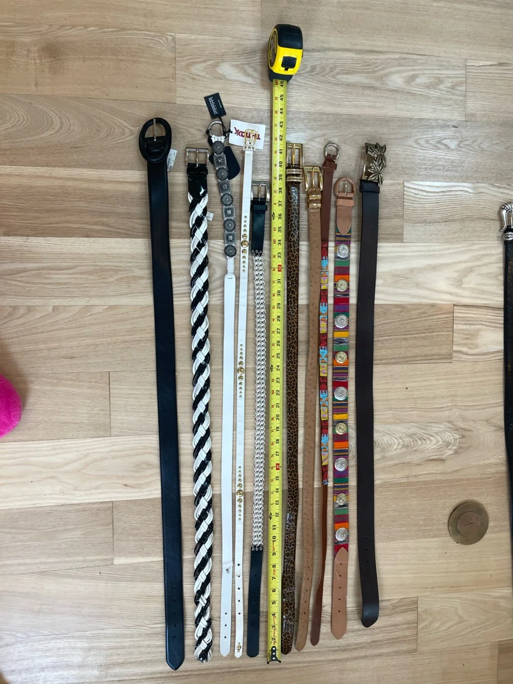 5 NWTs top belts with embelishments